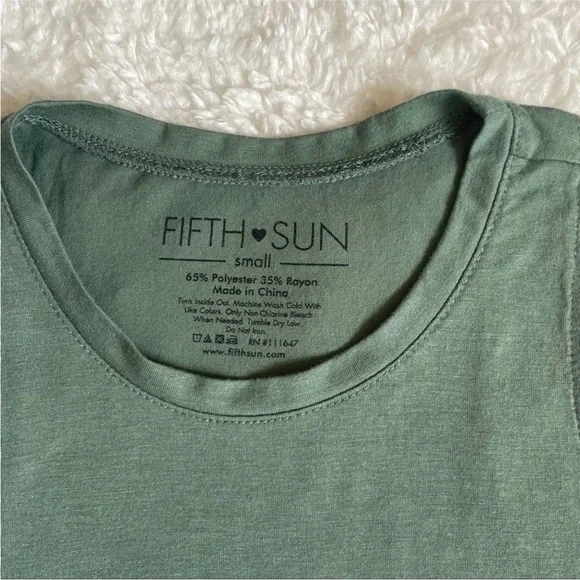 MARGARITAS MADE ME DO IT Tank Top Green Small - Picture 4 of 5